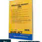 Intellectual Property Laws Bare Act 2025 Edition - Commercial Law Publishers