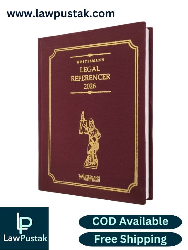 Legal Referencer 2026 - Diary Cloth Maroon Colour - Whitesmann Publishing