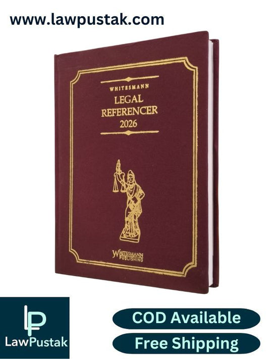 Legal Referencer 2026 - Diary Cloth Maroon Colour - Whitesmann Publishing