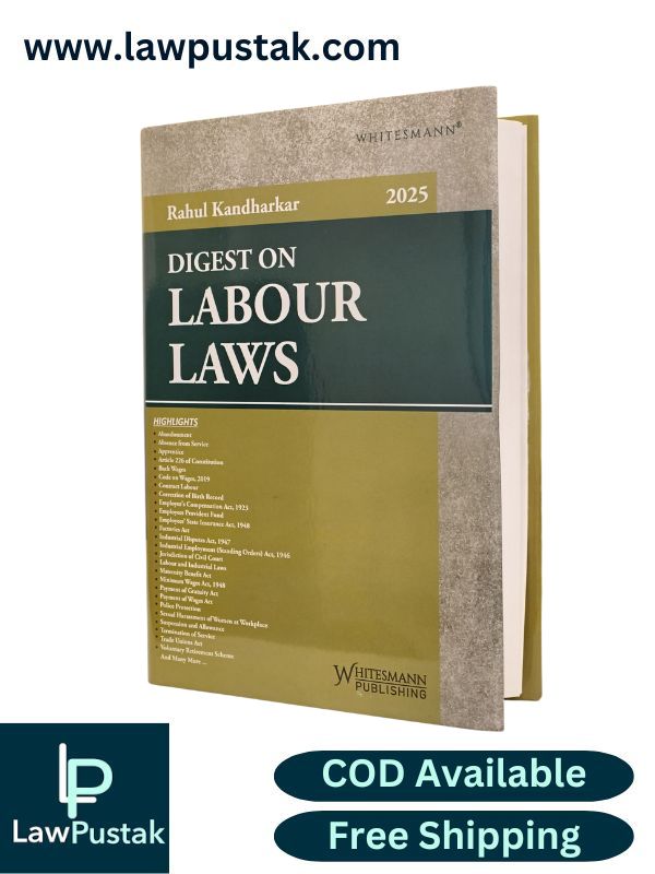 Digest on Labour Laws by Rahul Kandharkar | Whitesmann Publishing
