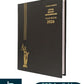 Legal Ready Referencer Year Book 2026 - Honeycomb Design Cloth Black Color Advocate Diary - Young Global Publications