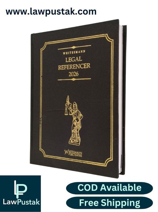 Legal Referencer 2026 - Diary Cloth Black Colour - Whitesmann Publishing