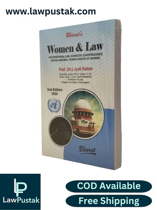 Women & Law by Dr. Jyoti Rattan – 2nd Edition 2025 | Bharat Law House