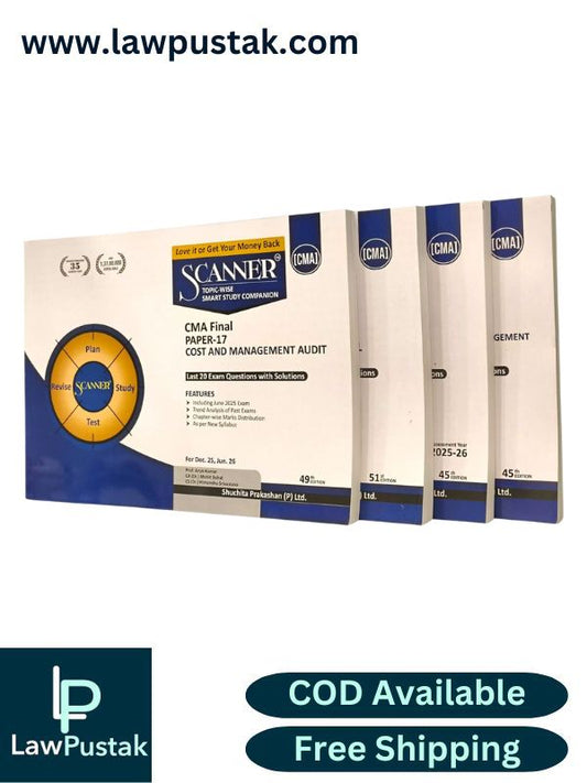 CMA Final Group 4 Combo of 4 Book set by Shuchita Prakashan - for Dec 2025, June 2026 Exam  | Scanner