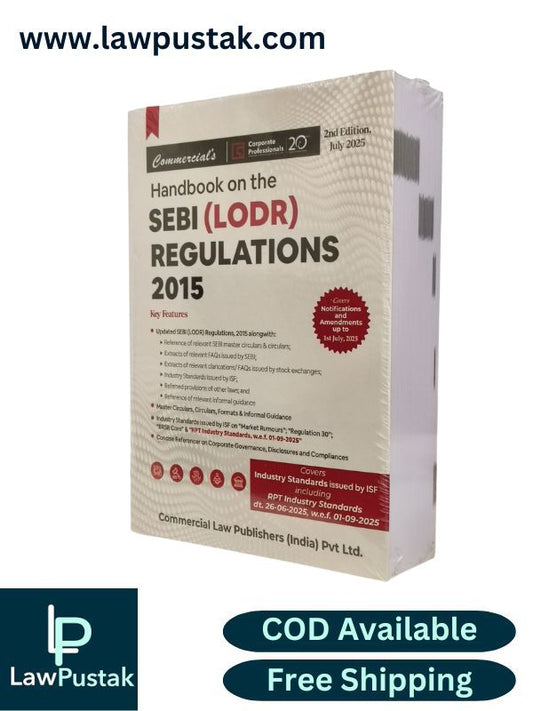 Handbook on SEBI (LODR) Regulations 2015 – 2nd Edition 2025-Commercial Law Publishers