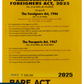 The Immigration and Foreigners Act, 2025 BareAct - Commercial Law Publishers 