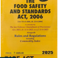 The Food Safety and Standards Act, 2006 - Edition 2025 Bare Act Updated Upto 1-5-2025 - Commercial Law Publishers
