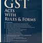 GST Acts With Rules & Forms - 13th Edition 2025 Bare Act - Taxmann