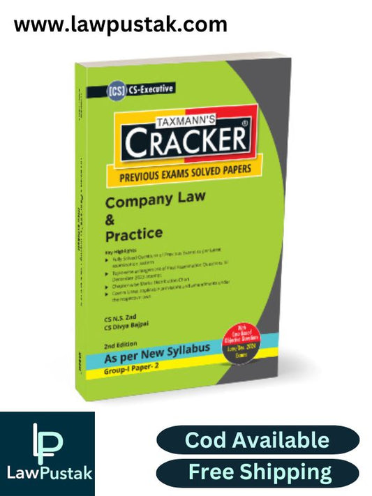 Company Law & Practice | CRACKER By N.S. Zad, Divya Bajpai-2nd Edition 2024-Taxmann