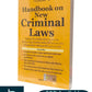 Handbook on New Criminal Laws - Edition 2024 - Taxmann