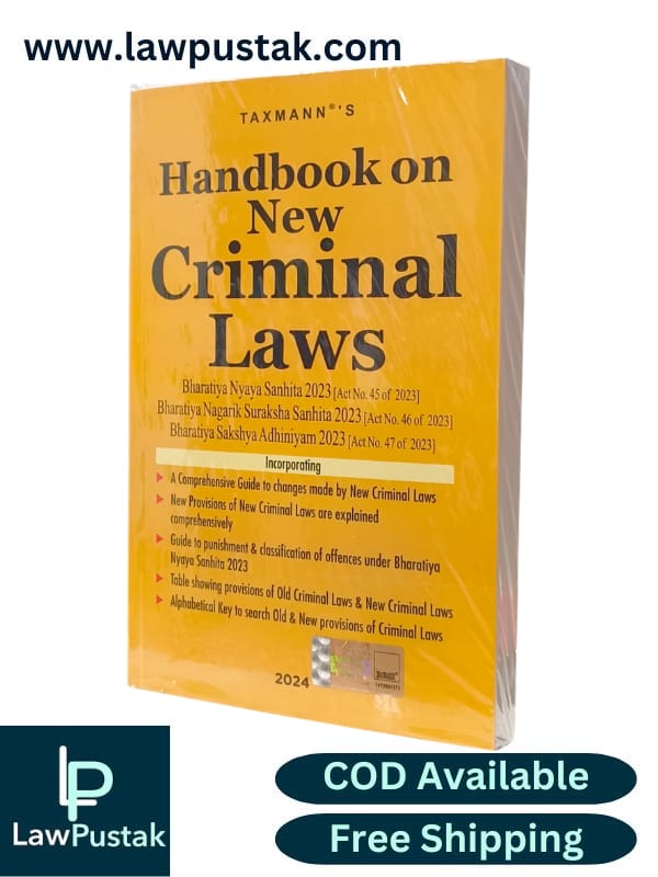 Handbook on New Criminal Laws - Edition 2024 - Taxmann