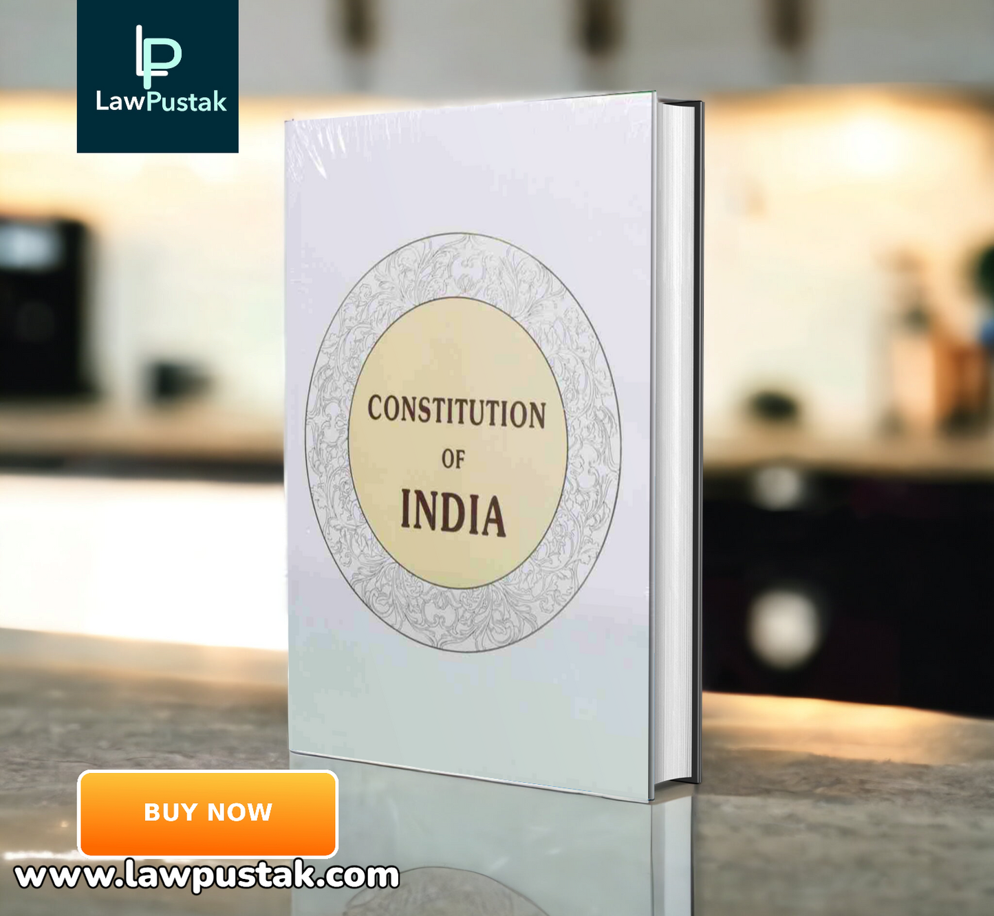 The Constitution of India (A4 Size) by Dr. B.R Ambedkar under the chairmanship of Dr. Rajendra Prasad - Young Global Publication - Edition 2023