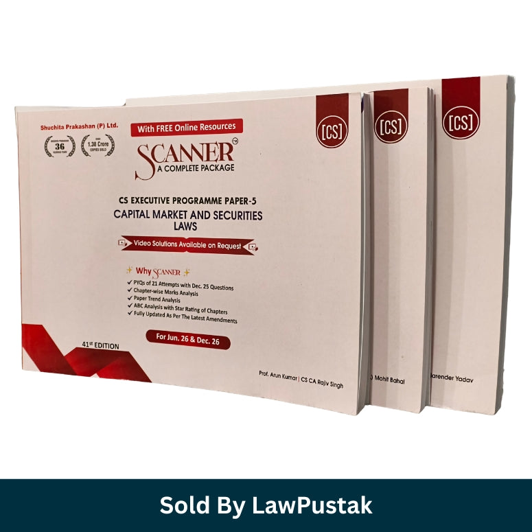 Capital market economic laws tax laws CS executive books India