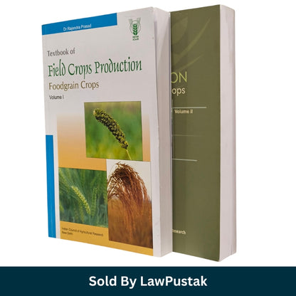 Textbook of Field Crops Production (Foodgrain Crops and Commercial Crops) Set of 2 Volumes by Dr. Rajendra Prasad | Indian Council of Agriculture Research
