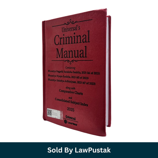 Universal's Criminal Manual-2025 Edition (Pocket size) -LexisNexis