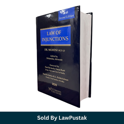 Law Of Injunctions By Dr. Mohini - 2nd Edition 2025 - Whitesmann Publishing