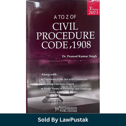 Civil Procedure Code Book 1908 CPC 2025 Edition