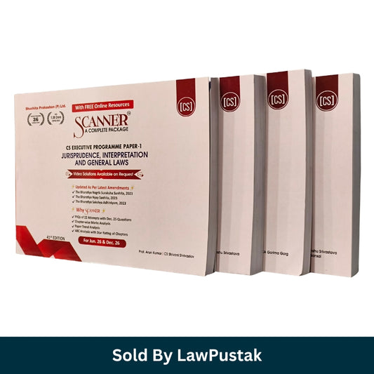 CS Executive Programme Group - 1 Combo (Papers 1,2,3 & 4) Set of 4 Books by Shuchita Prakashan - Applicable for June 2026 and December 2026 | Scanner