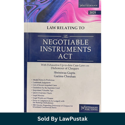 cheque bounce law book India