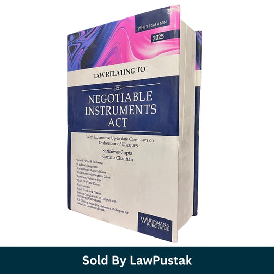 negotiable instruments act book India