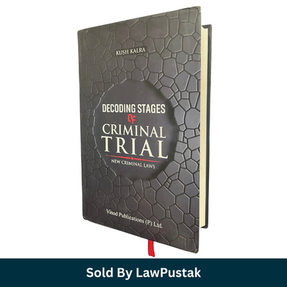 Decoding stages of criminal trial by Kush Kalra book cover