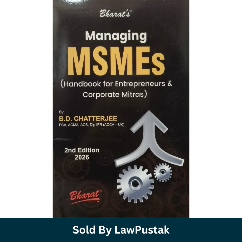 Managing MSMEs book by BD Chatterjee 2nd edition 2026