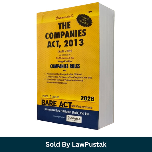 Companies Act, 2013 Bare Act (2026)