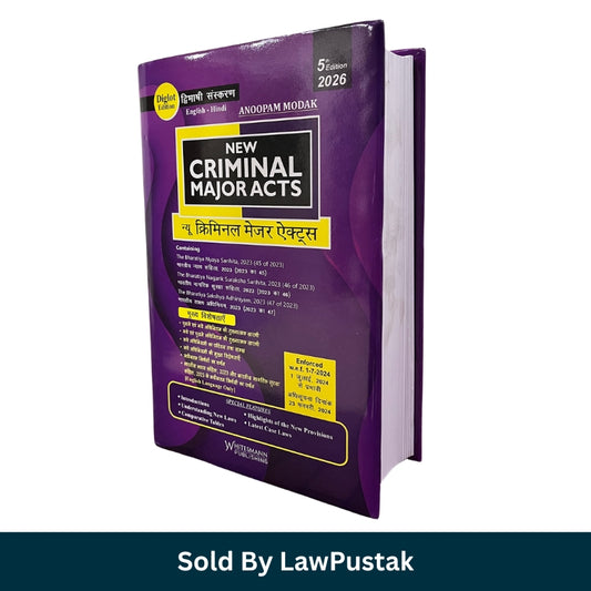 Criminal law new codes India 2026 judiciary exam preparation book