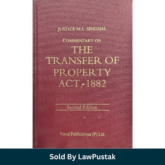 Property law book India Transfer of Property Act commentary edition