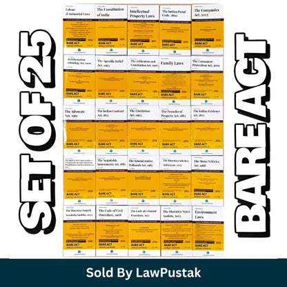 Complete Bare Acts combo for judiciary and law exams