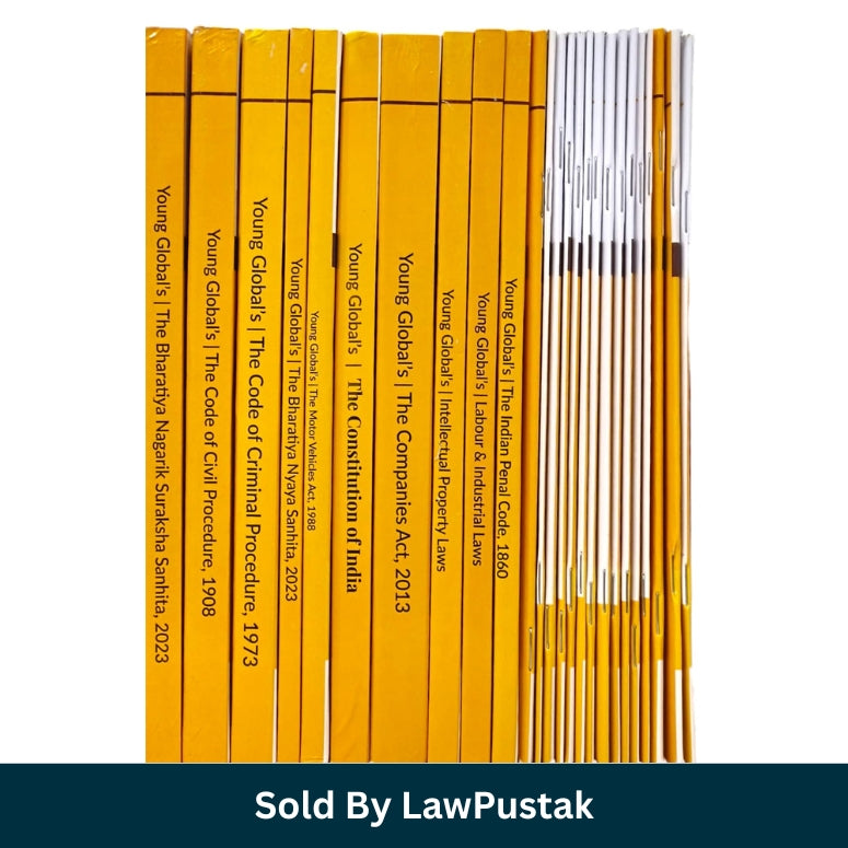 Set of 25 Bare Acts law books for AIBE preparation India