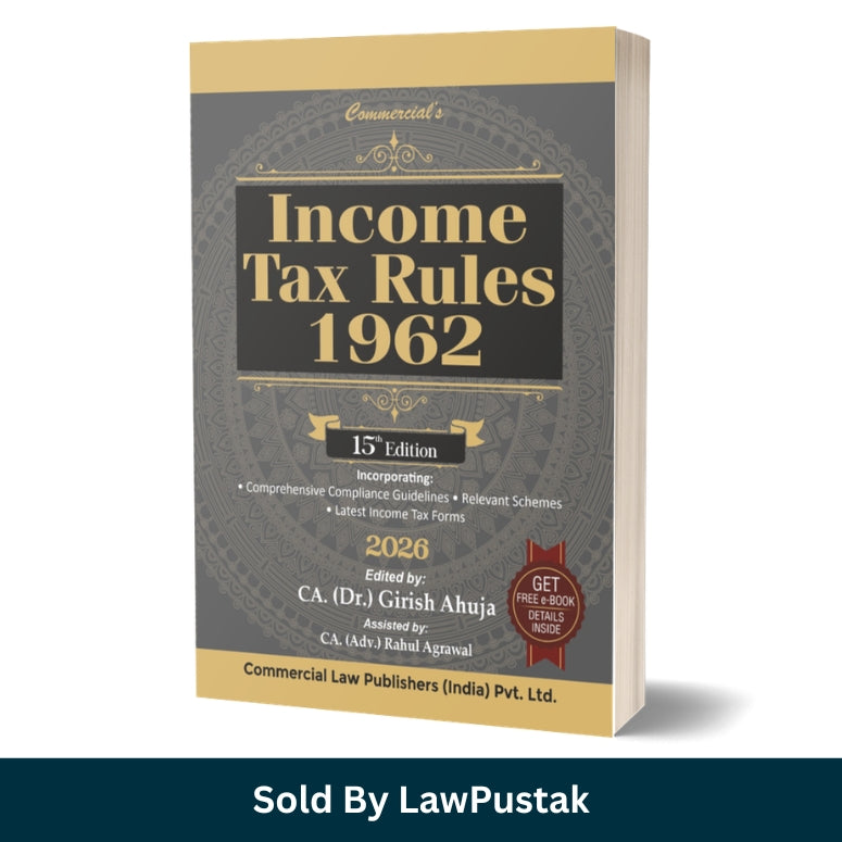 income tax law rules book India updated edition 2026