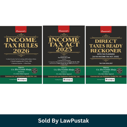 CA Girish Ahuja taxation book set latest edition India