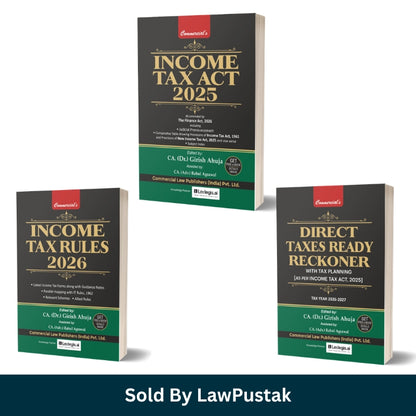 Direct tax law book combo India 