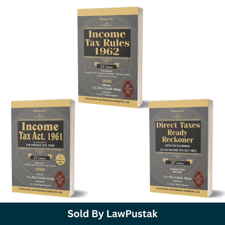 CA Girish Ahuja classic taxation book set latest edition