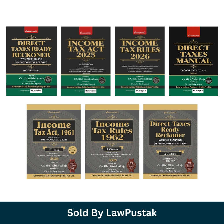 income tax essential and classic combo India 2026 with manual