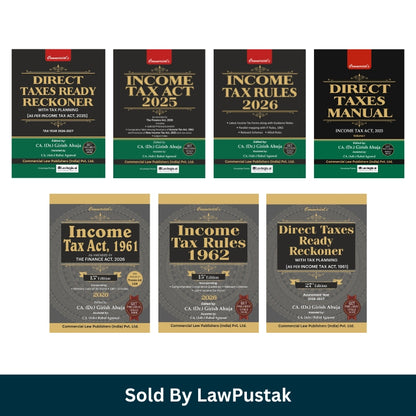 income tax essential and classic combo India 2026 with manual