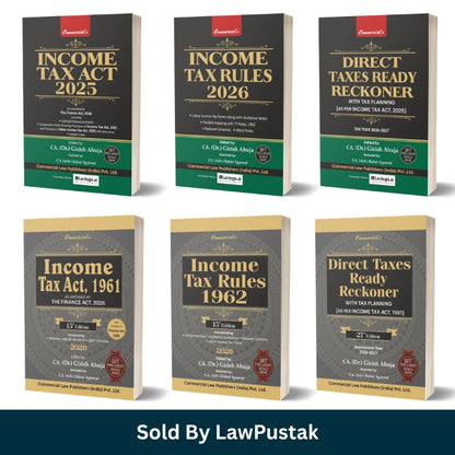 Income Tax Act Book 2026 Combo Set of 6 Books India