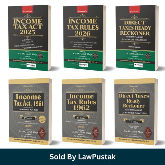 Income Tax Act Book 2026 Combo Set of 6 Books India