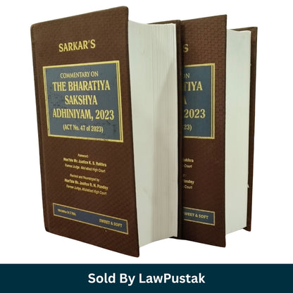 Bharatiya Sakshya Adhiniyam 2023 Commentary 2026 India Sarkar 2 Volume Evidence Law Book
