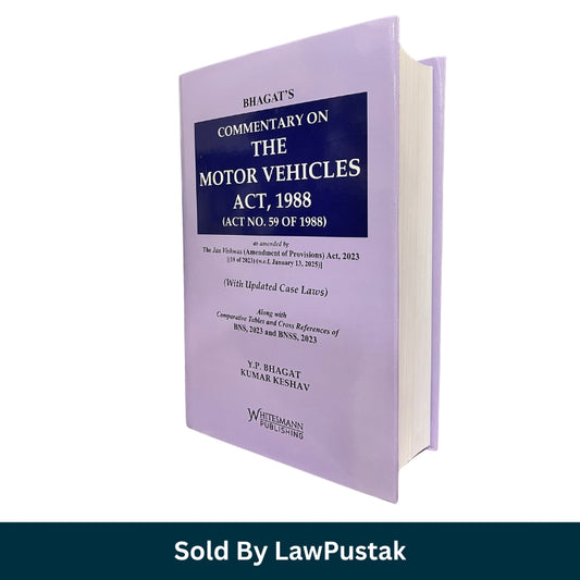 Motor Vehicles Act Book 2026 India Bhagat Commentary Whitesmann Publishing with Case Laws