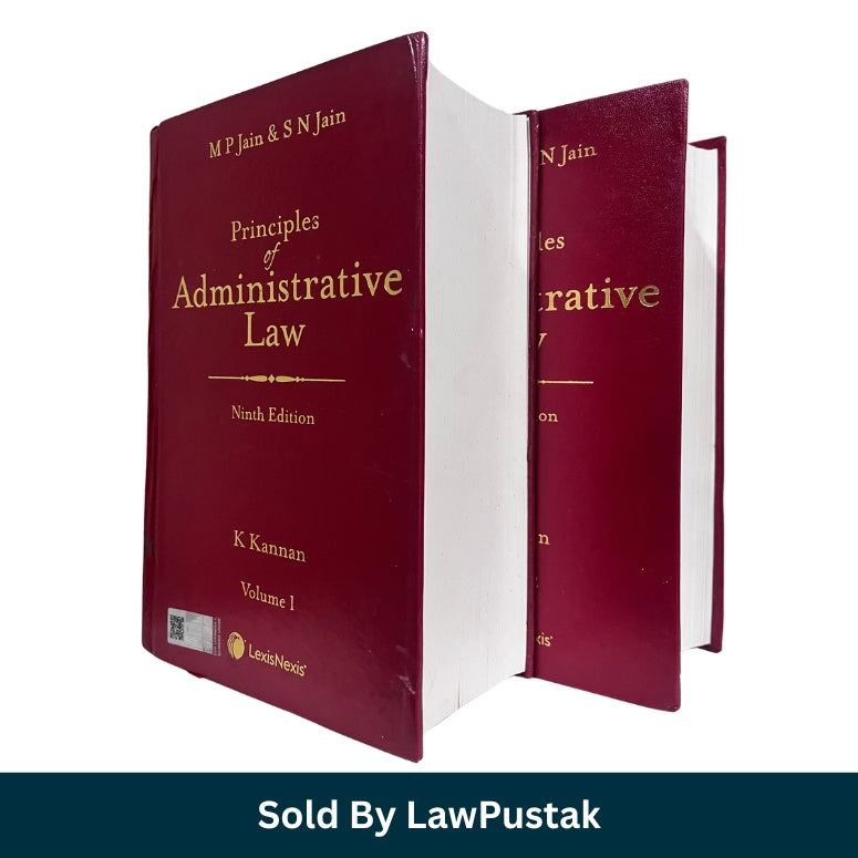 Administrative Law Book 2025 India MP Jain 9th Edition Volume 1 and 2 LexisNexis for Judiciary Exam Law Students