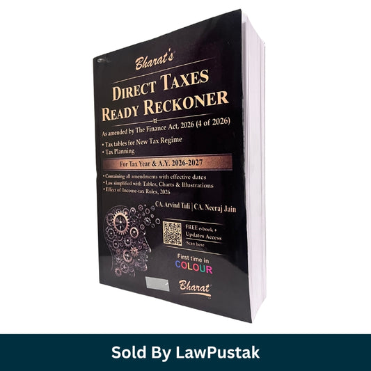 Bharat Direct Taxes Ready Reckoner 2026 India with tax tables charts and Finance Act updates
