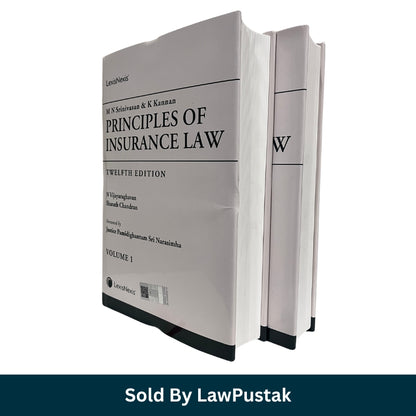 Insurance Law Book 2026 India Principles of Insurance Law 2 Volume Set LexisNexis Srinivasan Kannan