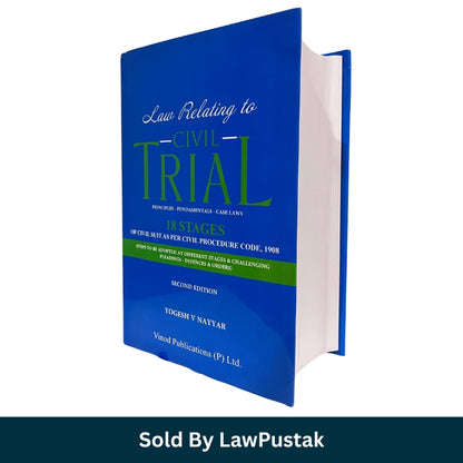 Civil Trial Law Book 2026 India CPC Guide 18 Stages Yogesh V Nayyar Vinod Publications