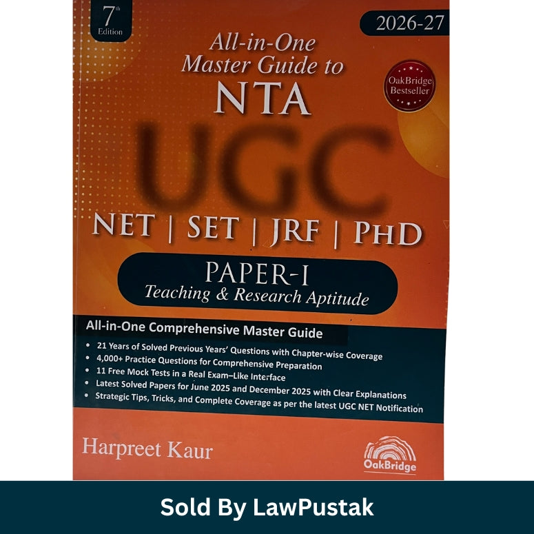UGC NET Paper 1 Book 2026 India NTA Teaching Research Aptitude Guide Harpreet Kaur