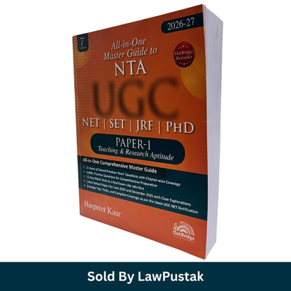 UGC NET Paper 1 Book 2026 India NTA Teaching Research Aptitude Guide Harpreet Kaur