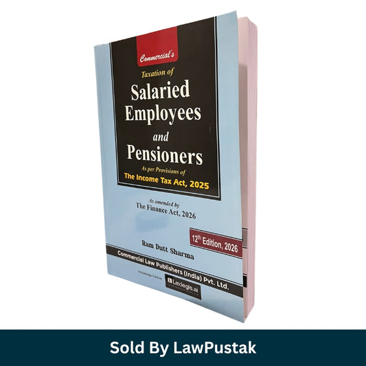Taxation of Salaried Employees 2026 India Ram Dutt Sharma Income Tax Act Book