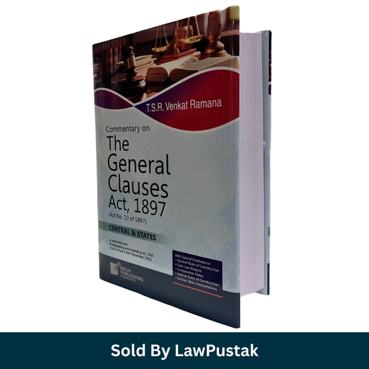 General Clauses Act Book 2026 India TSR Venkat Ramana Delhi Publishing Company Commentary