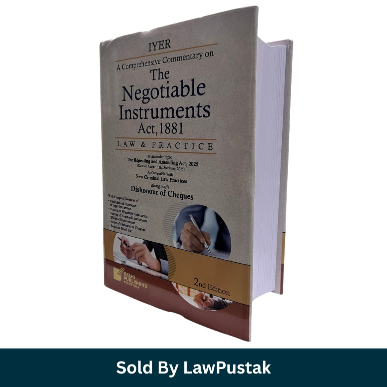 Negotiable Instruments Act Book 2026 India NI Act 1881 Cheque Bounce Law Guide